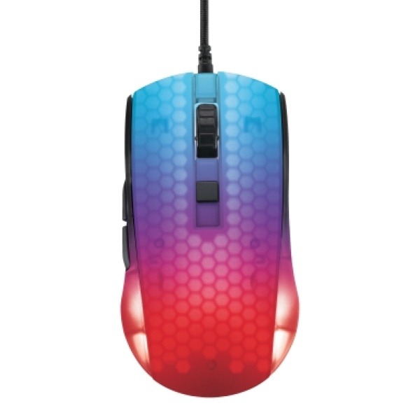 Deltaco DM310 Ultralätt Datormus Gaming Semi-transparent RGB