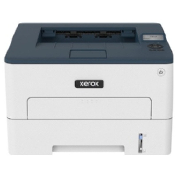 Xerox B230 A4 34 ppm trådlös dubbelskrivare PCL5e/6 2 magasin Totalt 251 ark, laser, 2400 x 2400 DPI, A4, 34 ppm, Dubbelsidig utskrift, Blå, Vit