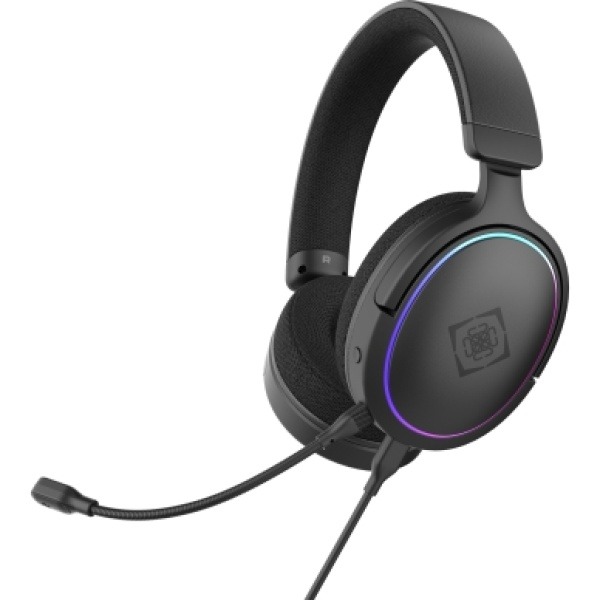 Deltaco DH430 Gaming Headset 7.1 Surround, RGB, svart