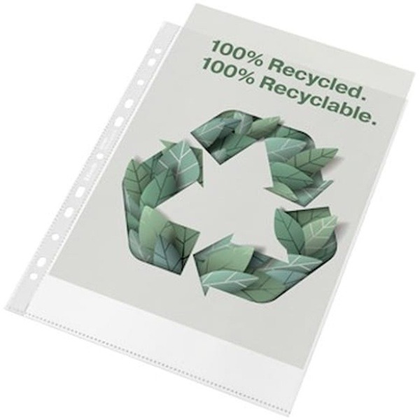 Ficka Esselte Recycled A4 OP 70my /100