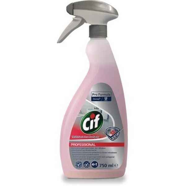 WC-rent CIF Pro F. 4in1 spray 750ml