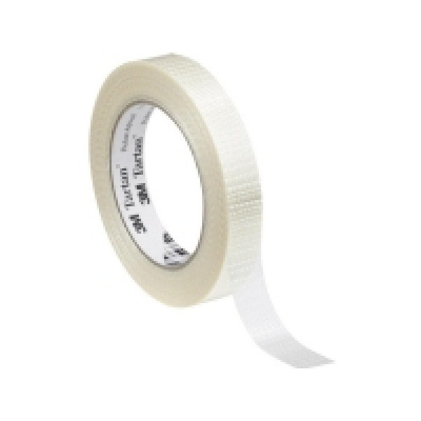 3M Filament-Klebeband Tartan™, (L x B) 50 m x 25 mm Transparent Bi-axial gereckter Polypropyle (KT-0000-4035-4)