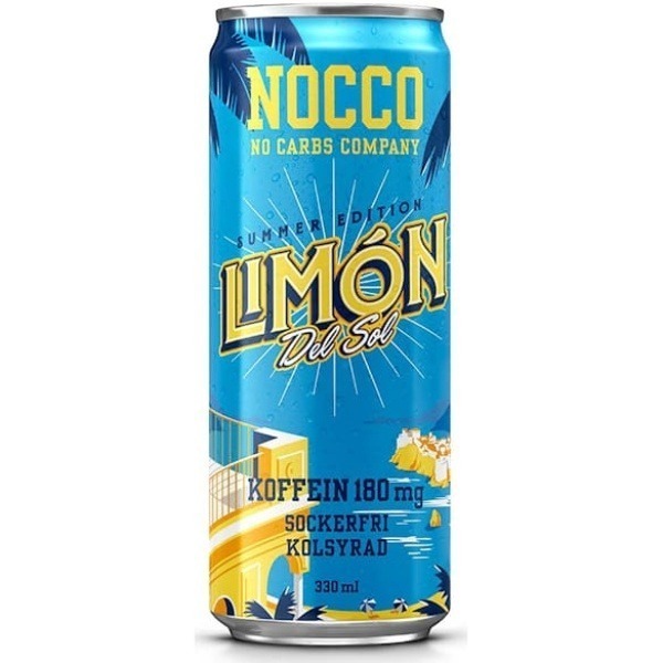 Energidryck NOCCO Limon Del Sol 33cl 24st