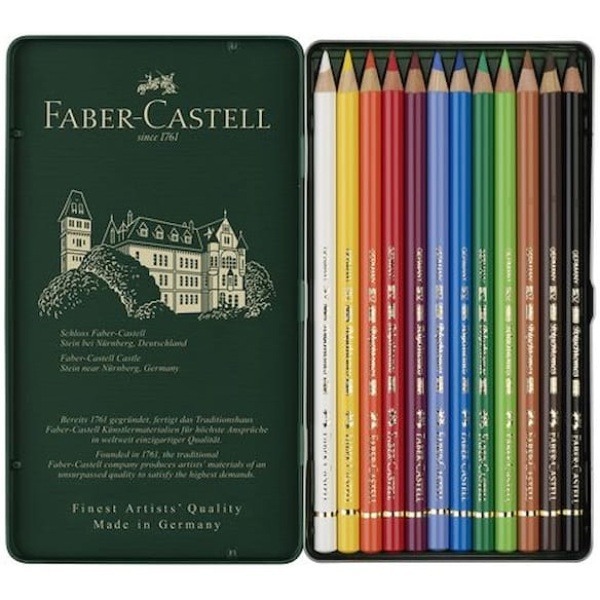 Färgpenna Faber-Castell Polychroms 12/fp