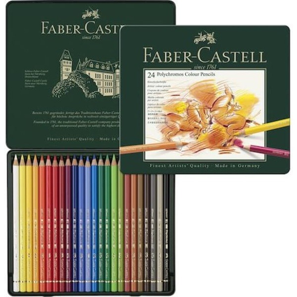 Färgpenna Faber-Castell Polychroms 24/fp