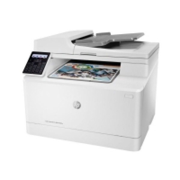 HP Color LaserJet Pro MFP M183fw - Multifunktionsskrivare - färg - laser - 216 x 297 mm (original) - A4/Legal (media) - upp till 16 sidor/minut (kopiering) - upp till 16 sidor/minut (utskrift) - 150 ark - 33.6 Kbps - USB 2.0, LAN, Wi-Fi(n)