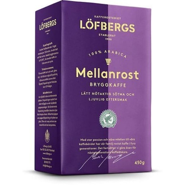 Kaffe LÖFBERGS mellanrost brygg 450g