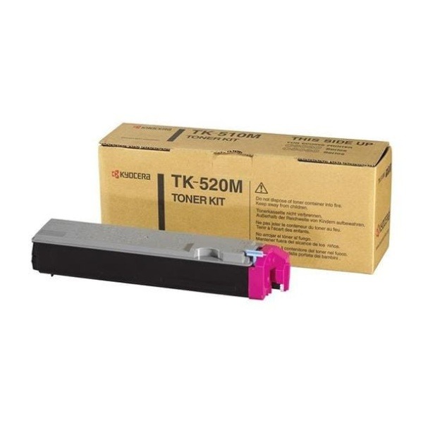 Lasertoner Kyocera TK-520M 4000sid 1T02HJBEU0 Magenta