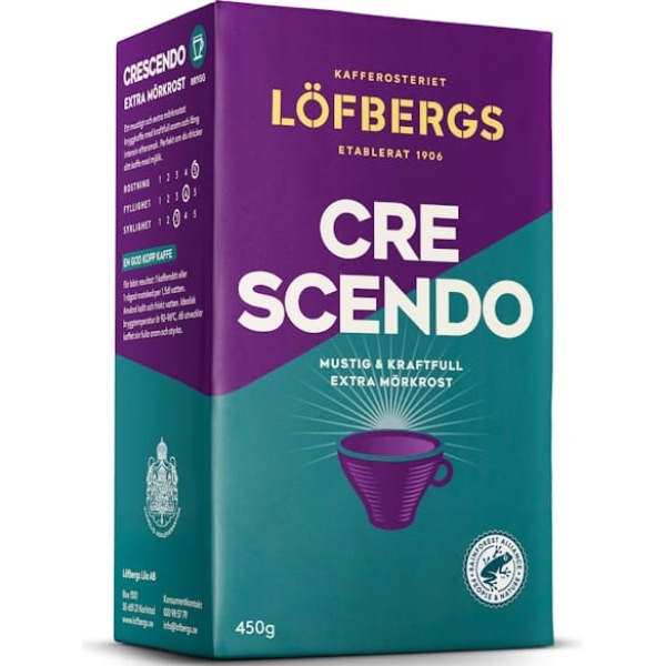 Kaffe Löfbergs Crescendo 450g 12st