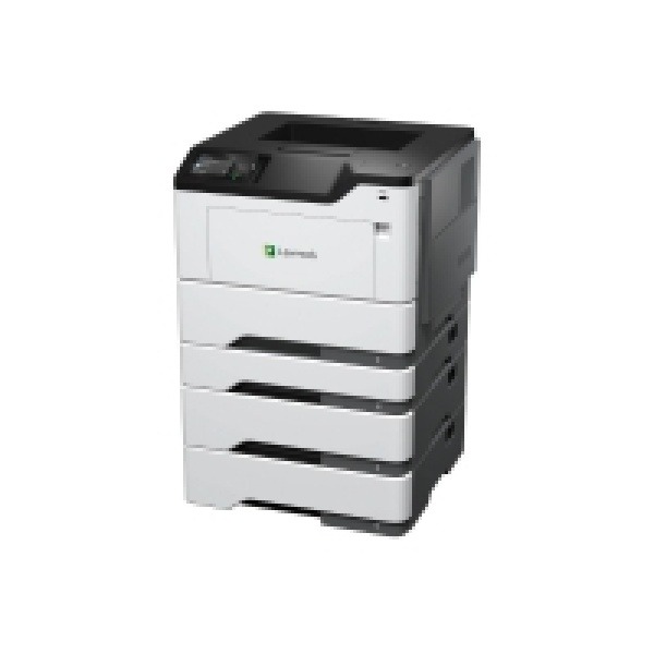 Lexmark MS631dw - Skrivare - svartvit - laser - A4/Legal - 1200 x 1200 dpi - upp till 47 sidor/minut - kapacitet: 650 ark - USB 2.0, Gigabit LAN, USB 2.0-värd, Wi-Fi(ac), Bluetooth LE