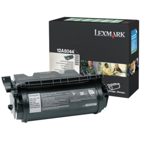 Lexmark svart toner 32.000 sidor