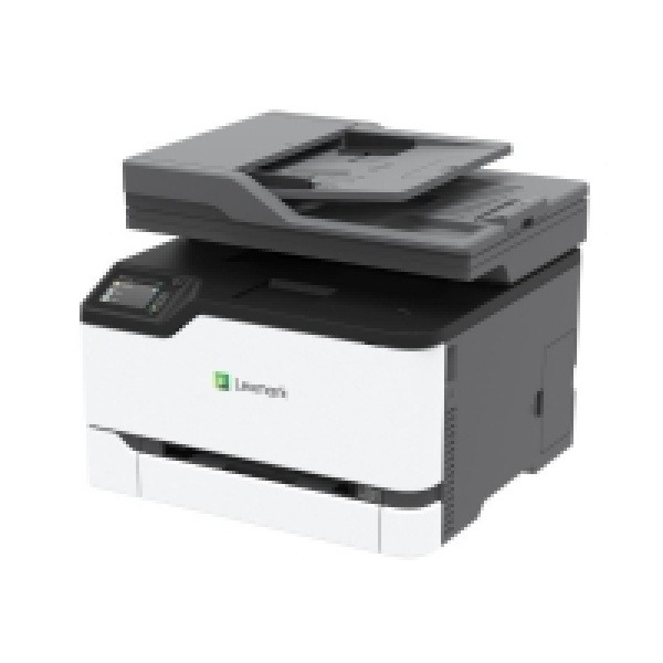 Lexmark CX431adw - Multifunktionsskrivare - färg - laser - 216 x 356 mm (original) - A4/Legal (media) - upp till 24.7 sidor/minut (kopiering) - upp till 24.7 sidor/minut (utskrift) - 250 ark - 33.6 Kbps - USB 2.0, Gigabit LAN, USB 2.0-värd, Wi-Fi(ac)