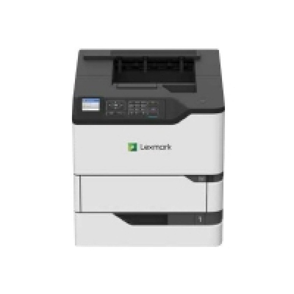 Lexmark MS821dn - Skrivare - svartvit - Duplex - laser - A4/Legal - 1200 x 1200 dpi - upp till 52 sidor/minut - kapacitet: 650 ark - USB 2.0, Gigabit LAN, USB 2.0-värd