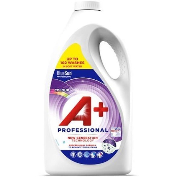 Tvättmedel A+ Professional Color 4,62L