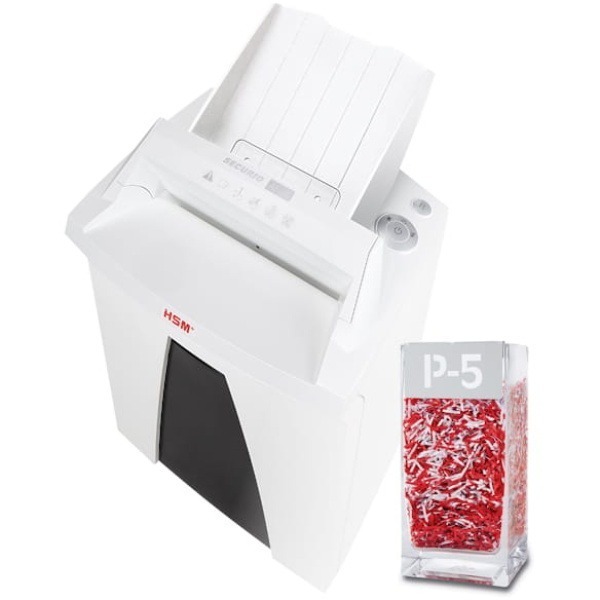 HSM SECURIO AF300 document shredder with automatic paper fee