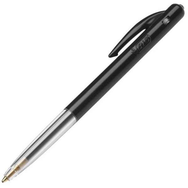 Kulpenna BIC Clic M10 0,7mm svart 50st