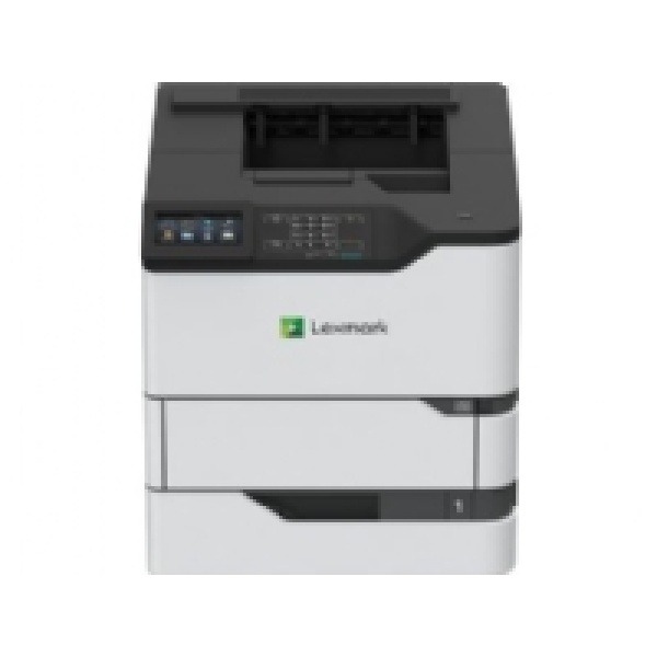 Lexmark MS826de - Skrivare - svartvit - Duplex - laser - A4/Legal - 1200 x 1200 dpi - upp till 66 sidor/minut - kapacitet: 650 ark - USB 2.0, Gigabit LAN, USB 2.0-värd