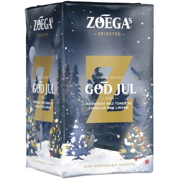 Zoegas Julkaffe 2024 mörk 450g 12st