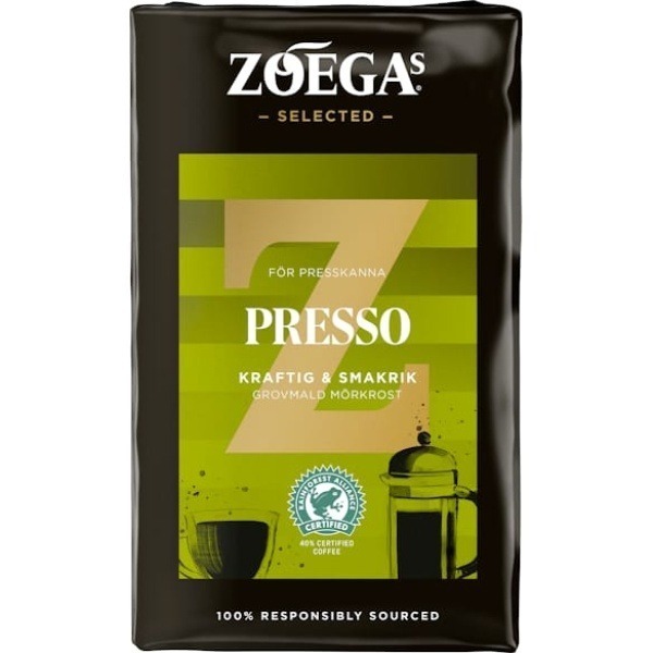 Zoégas Presso 450g 12st