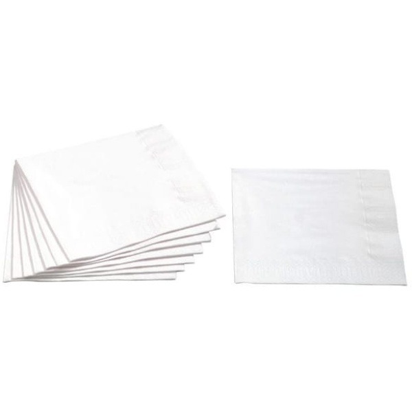 Servett 3-lags 24x24cm röd, 250st