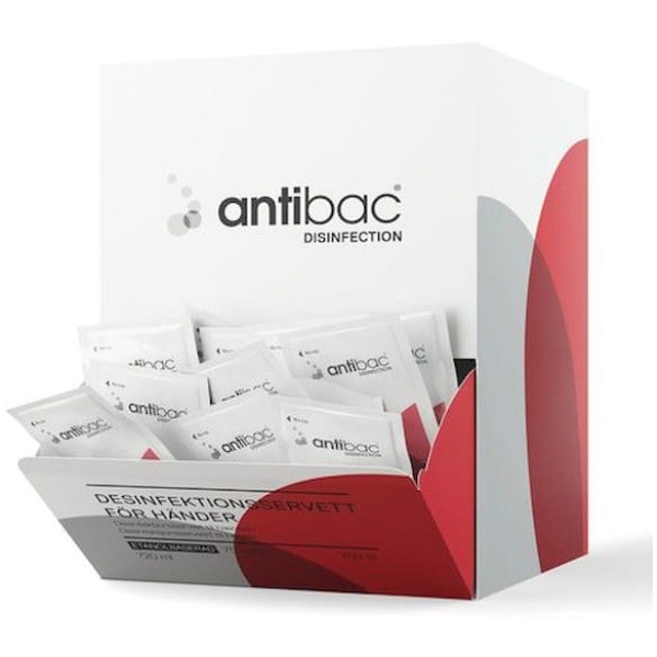 Desinfektionsservett ANTIBAC 250/fp