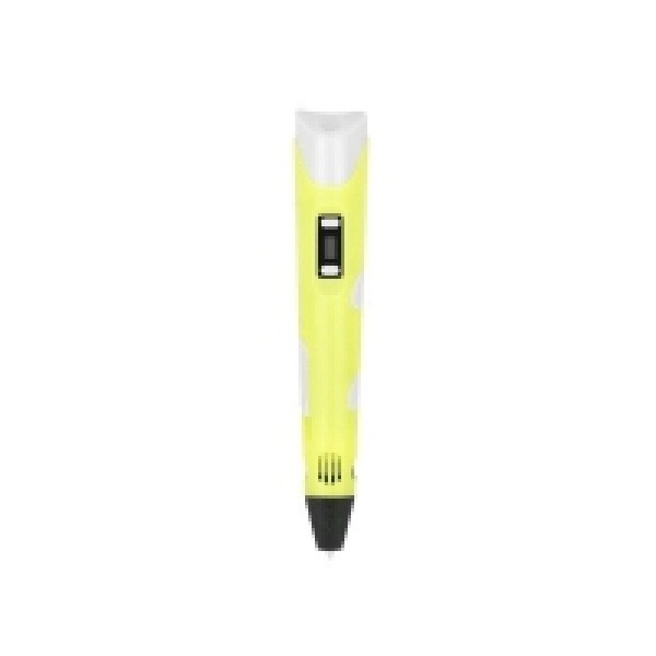 Extralink SMART LIFE DLUGOPIS 3D PEN ZOLTY, ABS, Polylaktidsyra (PLA), 1,75 mm, Fused Filament Fabrication (FFF), 235 ° C, Energiljus, Gul