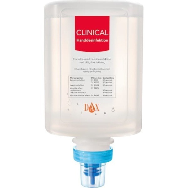 Handdesinfektion DAX Clinical refill, 1000ml
