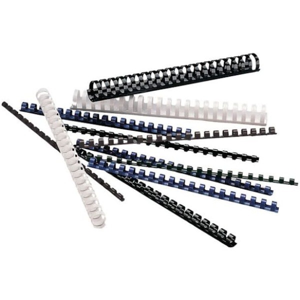 Plastspiral LYRECO 12mm svart 100/fp