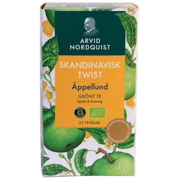 Te Eko ARVID.N Äppellund grönt te 25/fp