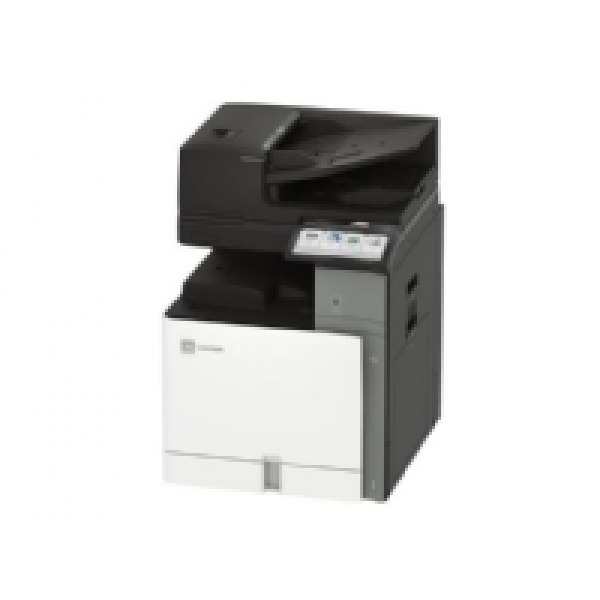 Lexmark CX833se - Multifunktionsskrivare - färg - laser - A4/Legal (media) - upp till 55 sidor/minut (kopiering) - upp till 55 sidor/minut (utskrift) - 700 ark - USB 2.0, Gigabit LAN, Wi-Fi(ac), USB 2.0-värd