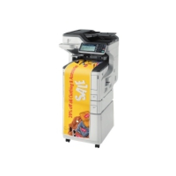 OKI MC883dnct - Multifunktionsskrivare - färg - LED - A3/Ledger (297 x 432 mm) (original) - A3 (media) - upp till 35 sidor/minut (kopiering) - upp till 35 sidor/minut (utskrift) - 935 ark - 33.6 Kbps - USB 2.0, Gigabit LAN, USB 2.0-värd