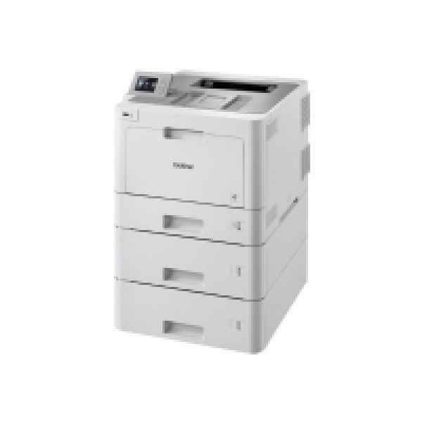 Brother HL-L9310CDWTT - Skrivare - färg - Duplex - laser - A4/Legal - 2400 x 600 dpi - upp till 31 sidor/minut (mono)/ upp till 31 sidor/minut (färg) - kapacitet: 1300 ark - USB 2.0, Gigabit LAN, Wi-Fi(n), USB-värd, NFC - med Brother PRINT AirBag för 400.000 sidor