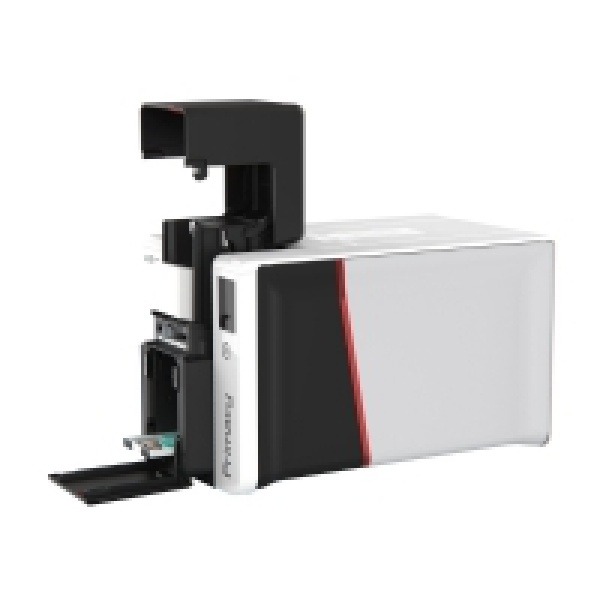 Evolis Primacy 2 Simplex Expert - Plastkortsskrivare - färg - återskrivbar färgsublimering/termoresin - CR-80 Card (85.6 x 54 mm) - 300 x 1200 dpi upp till 280 kort per timma (färg) - kapacitet: 100 kort - USB, LAN