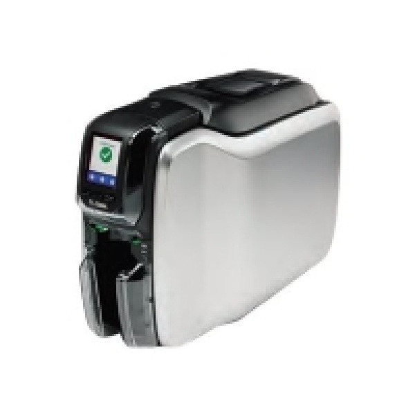 Zebra ZC300 - Plastkortsskrivare - färg - färgsublimering/termisk överföring - CR-80 Card (85.6 x 54 mm) - 300 dpi - upp till 900 kort per timma (mono)/ upp till 200 kort per timma (färg) - kapacitet: 100 kort - USB 2.0, LAN