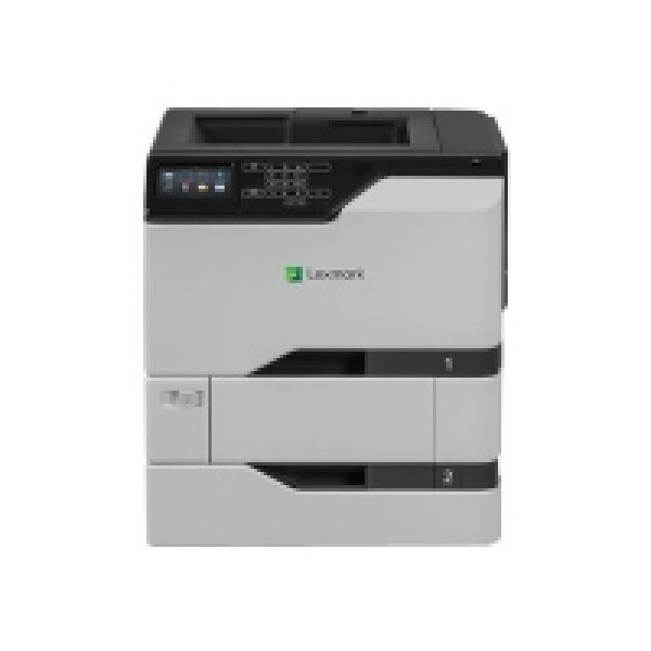 Lexmark CS725dte - Skrivare - färg - Duplex - laser - A4/Legal - 1200 x 1200 dpi - upp till 47 sidor/minut (mono)/ upp till 47 sidor/minut (färg) - kapacitet: 1200 ark - USB 2.0, Gigabit LAN, USB 2.0-värd