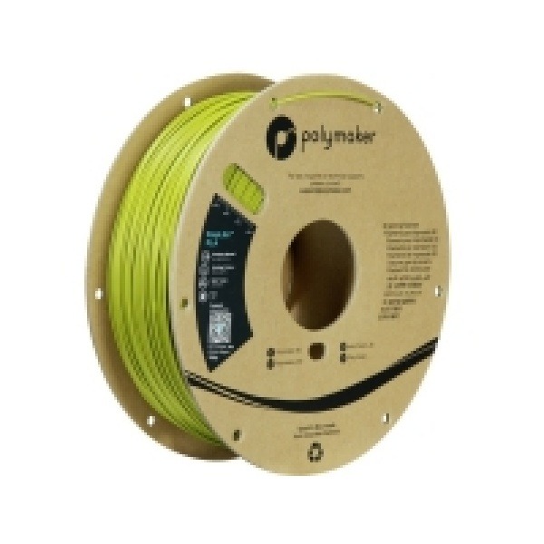 Polymaker PA02058 Polymaker PolyLite PLA Filament Olive Green 1,75 mm / 1kg Filament PLA plast hög styvhet, hög draghållfasthet 1,75 mm 1000 g