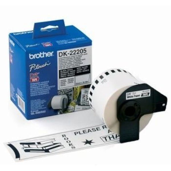 Brother DK-etikettpapper 62 mm