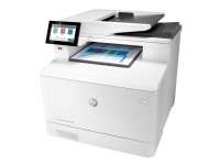 HP Color LaserJet Enterprise MFP M480f - Multifunktionsskrivare - färg - laser - Legal (216 x 356 mm) (original) - A4/Legal (media) - upp till 27 sidor/minut (kopiering) - upp till 27 sidor/minut (utskrift) - 300 ark - 33.6 Kbps - USB 2.0, Gigabit LAN, USB 2.0-värd HP Color LaserJet Enterprise MFP M480f - Multifunktionsskrivare - färg - laser - Legal (216 x 356 mm) (original) - A4/Legal (media) - upp till 27 sidor/minut (kopiering) - upp till 27 sidor/minut (utskrift) - 300 ark - 33.6 Kbps - USB 2.0, Gigabit LAN, USB 2.0-värd