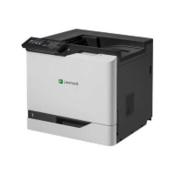 Lexmark CS820de - Skrivare - färg - Duplex - laser - A4/Legal - 1200 x 1200 dpi - upp till 57 sidor/minut (mono)/ upp till 57 sidor/minut (färg) - kapacitet: 650 ark - USB 2.0, Gigabit LAN, USB 2.0-värd