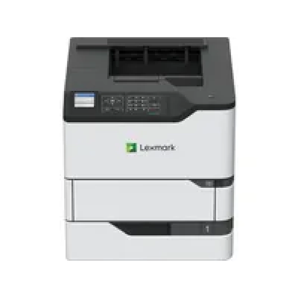 Lexmark MS821dn - Skrivare - svartvit - Duplex - laser - A4/Legal - 1200 x 1200 dpi - upp till 52 sidor/minut - kapacitet: 650 ark - USB 2.0, Gigabit LAN, USB 2.0-värd