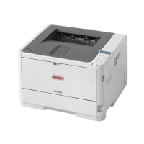 OKI B432dn - Skrivare - svartvit - Duplex - LED - A4/Legal - 1200 x 1200 dpi - upp till 40 sidor/minut - kapacitet: 350 ark - USB 2.0, Gigabit LAN