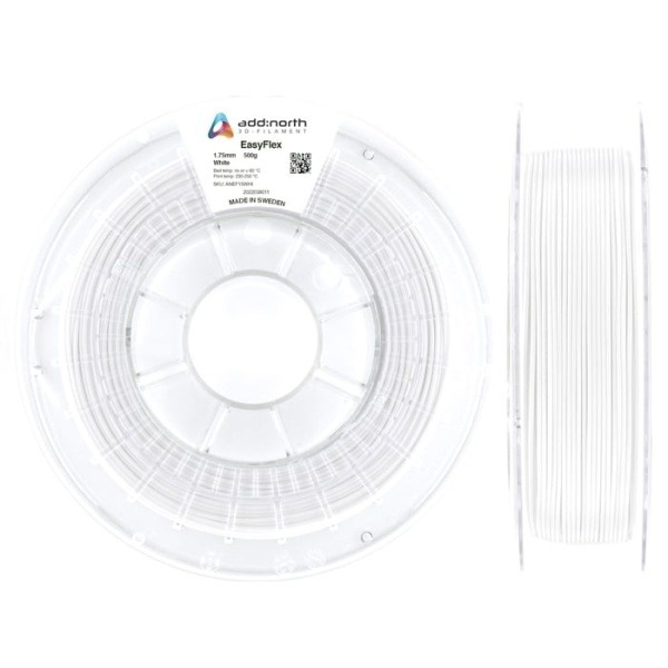 Addnorth Easyflex TPU-filament Vit