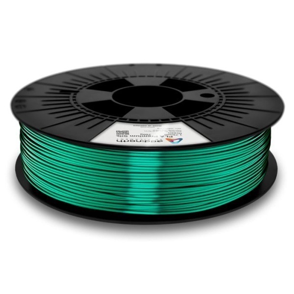 Addnorth PLA Premium Silk-filament för 3D-skrivare 1,75 mm Grön