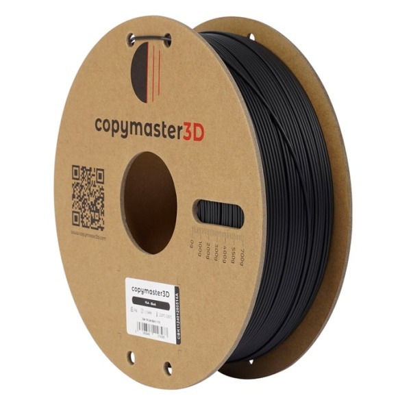 Copymaster3D PLA-filament för 3D-skrivare 1,75 mm Svart