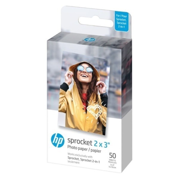 HP Zink papper - 50-Pack 5x7,6 cm