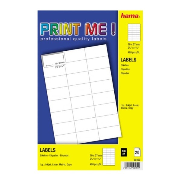 Hama Klisteretiketter